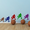 Basketball Dribble American Sports Wall Sticker Pack