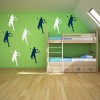 Tennis Player Sports Tennis Wall Sticker Pack