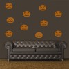 Scary Pumpkin Halloween Wall Sticker