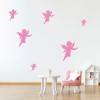 Cupid Silhouette Love Hearts Creative Multipack Wall Stickers Home Art Decals
