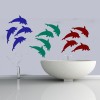 Dolphin Under The Sea Wall Sticker Pack