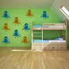 Octopus Under The Sea Wall Sticker Pack