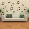 Semiquaver Musical Notes Wall Sticker Pack