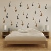 Crotchet Musical Notes Wall Sticker Pack
