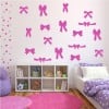Bows Ribbons Wall Sticker Pack