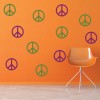 Peace Sign Religious Wall Sticker Pack