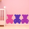 Teddy Bear Nursery Wall Sticker Set