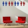 Angels Devils His Hers Funny Wall Sticker Pack