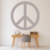 Peace Sign Hippie Simple Religion And Peace Wall Stickers Home Decor Art Decals