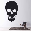 Scary Skull Halloween Wall Sticker