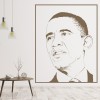 Barack Obama President USA Icon Wall Sticker