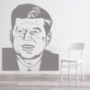 JFK Kennedy USA President Wall Sticker