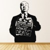 Alfred Hitchcock Movies Film Wall Sticker