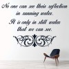 Still Water Inspirational Quotes Wall Sticker