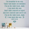 Born This Way Lady Gaga Quote Wall Sticker