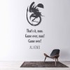 Game Over Man! Aliens Quote Wall Sticker