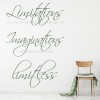 Imagination Inspirational Quote Wall Sticker