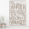 Harder You Work Inspirational Quote Wall Sticker