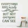 Everything Has Beauty Inspirational Quote Wall Sticker