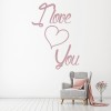 I Love You Quote Wall Sticker