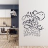 Love And Chocolate Kitchen Quote Wall Sticker