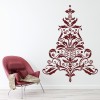 Royal Christmas Tree Wall Sticker