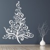 Christmas Tree Xmas Baubles Wall Sticker