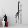 Giraffe Height Chart Growth Chart Wall Sticker