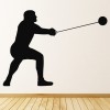 Hammer Throw Athletics Sports Wall Sticker