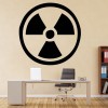 Radioactive Symbol Science Wall Sticker