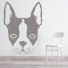 Boston Terrier Dog Pet Animals Wall Sticker