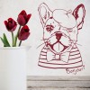 French Bulldog Funny Dog Wall Sticker