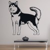 Siberian Husky Dog Wall Sticker