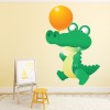 Cute Crocodile & Balloon Wall Sticker