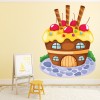 Cup Cake House Wall Sticker