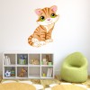 Cute Kitten Childrens Wall Sticker