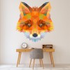 Geometric Fox Wall Sticker