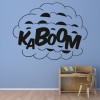 Kaboom Cloud Comic Book Wall Sticker