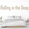 Rolling In The Deep Adele Song Lyrics Wall Sticker