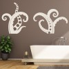 Octopus Tentacles Under The Sea Bathroom Wall Sticker