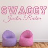 Justin Bieber Swaggy Wall Sticker