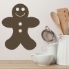 Gingerbread Man Kitchen Cafe Wall Sticker