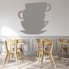 Cups And Saucers Food Drink Wall Sticker