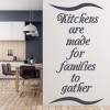 Kitchens Are Made Family Quotes Wall Sticker