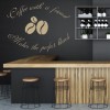 Coffee With A Friend Cafe Quote Wall Sticker
