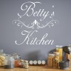 Personalised Name Kitchen Wall Sticker