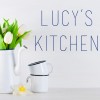 Personalised Name Kitchen Quote Wall Sticker