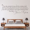 One Direction Perfect Song Lyrics Wall Sticker