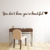 One Direction What Makes You Beautiful Wall Sticker
