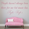 Taylor Swift Inspirational Quote Wall Sticker